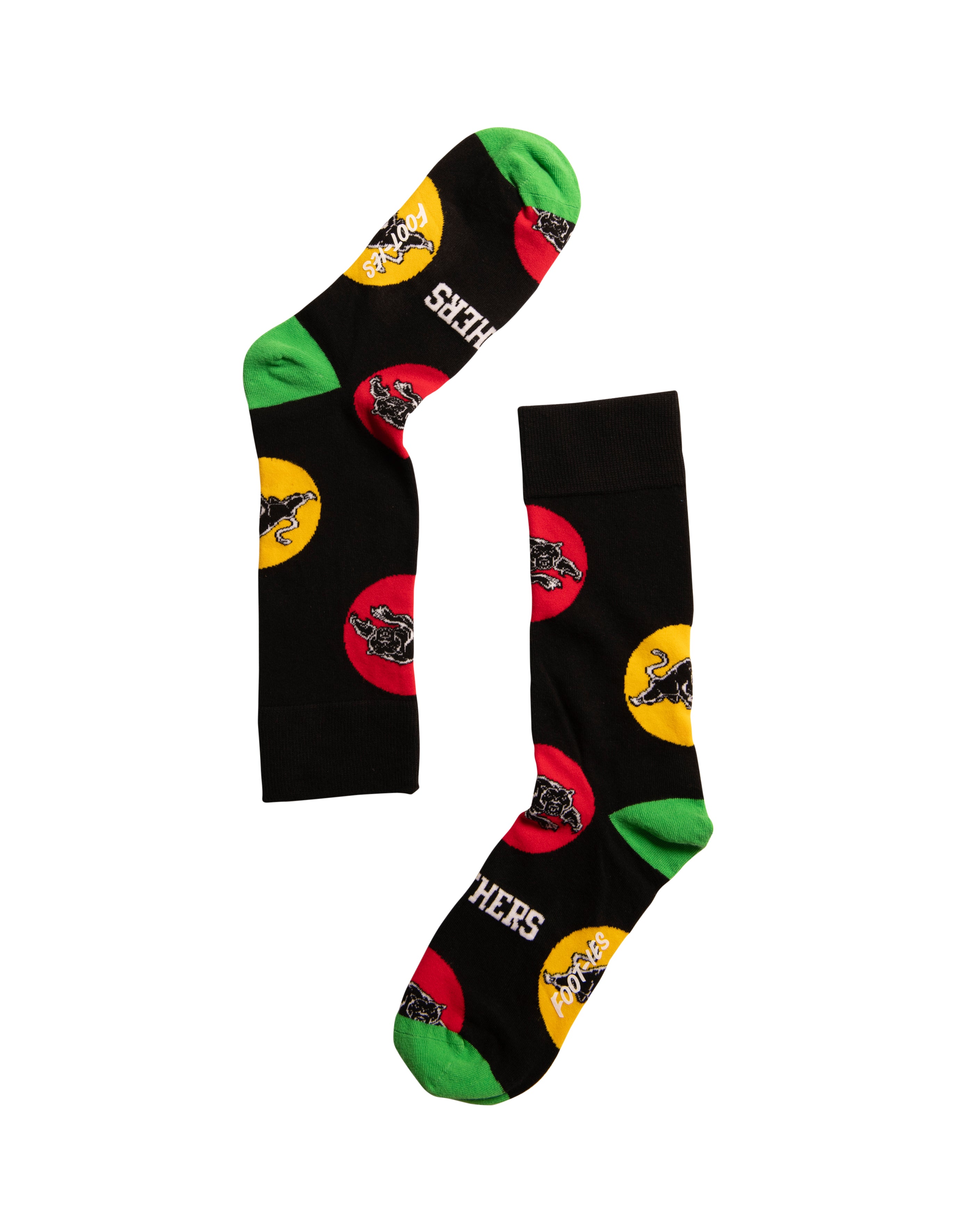 PENRITH PANTHERS NRL LOGO DOTS SOCKS M/L_PENRITH PANTHERS_STUBBY CLUB