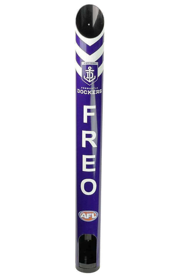 AFL STUBBY HOLDER DISPENSERS - CLICK FOR ALL TEAMS_FREMENTLE DOCKERS_STUBBY CLUB