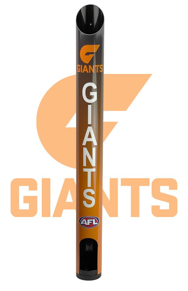 GWS GIANTS AFL STUBBY HOLDER DISPENSER_GWS GIANTS_STUBBY CLUB