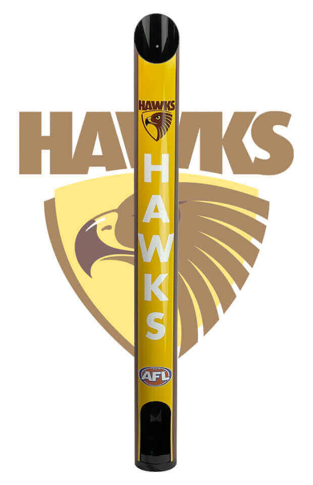 HAWTHORN HAWKS AFL HAWTHORN HAWKS AFL STUBBY HOLDER DISPENSER_HAWTHORN HAWKS_STUBBY CLUB