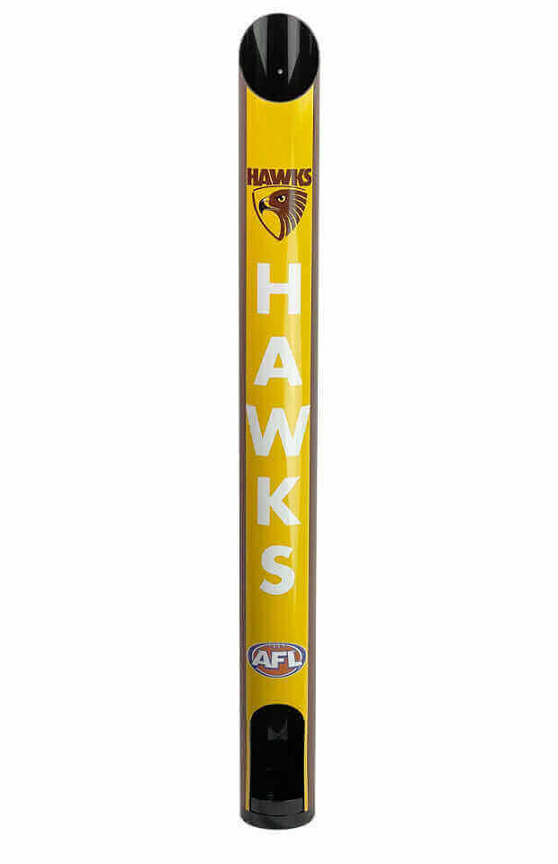 PERSONALISED AFL STUBBY HOLDER DISPENSER_HAWTHORN HAWKS_STUBBY CLUB