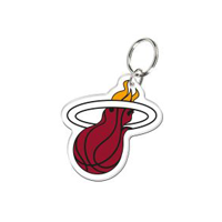 Miami Heat Acrylic Key Ring