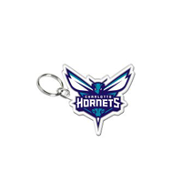 Charlotte Hornets Acrylic Key Ring