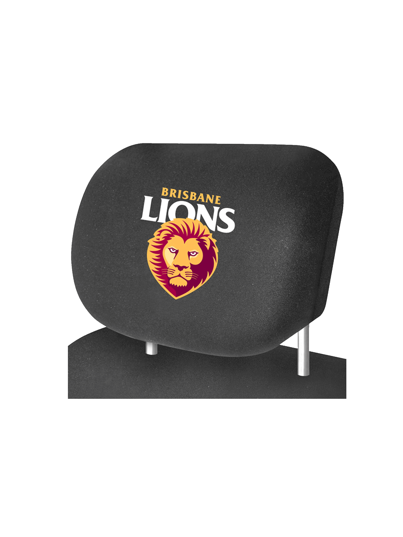 BRISBANE LIONS OFFICIAL HEADREST COVER_BRISBANE LIONS_ STUBBY CLUB