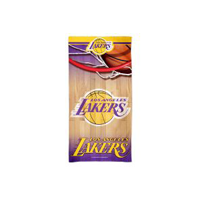 LA Lakers Fiber Beach Towel 75c x 150cm