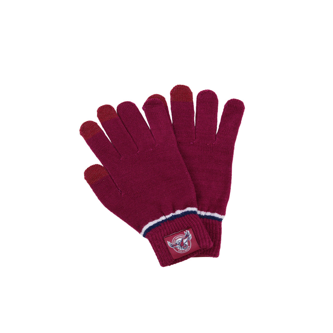MANLY SEA EAGLES NRL TOUCHCREEN GLOVES_MANLY SEA EAGLES_STUBBY CLUB