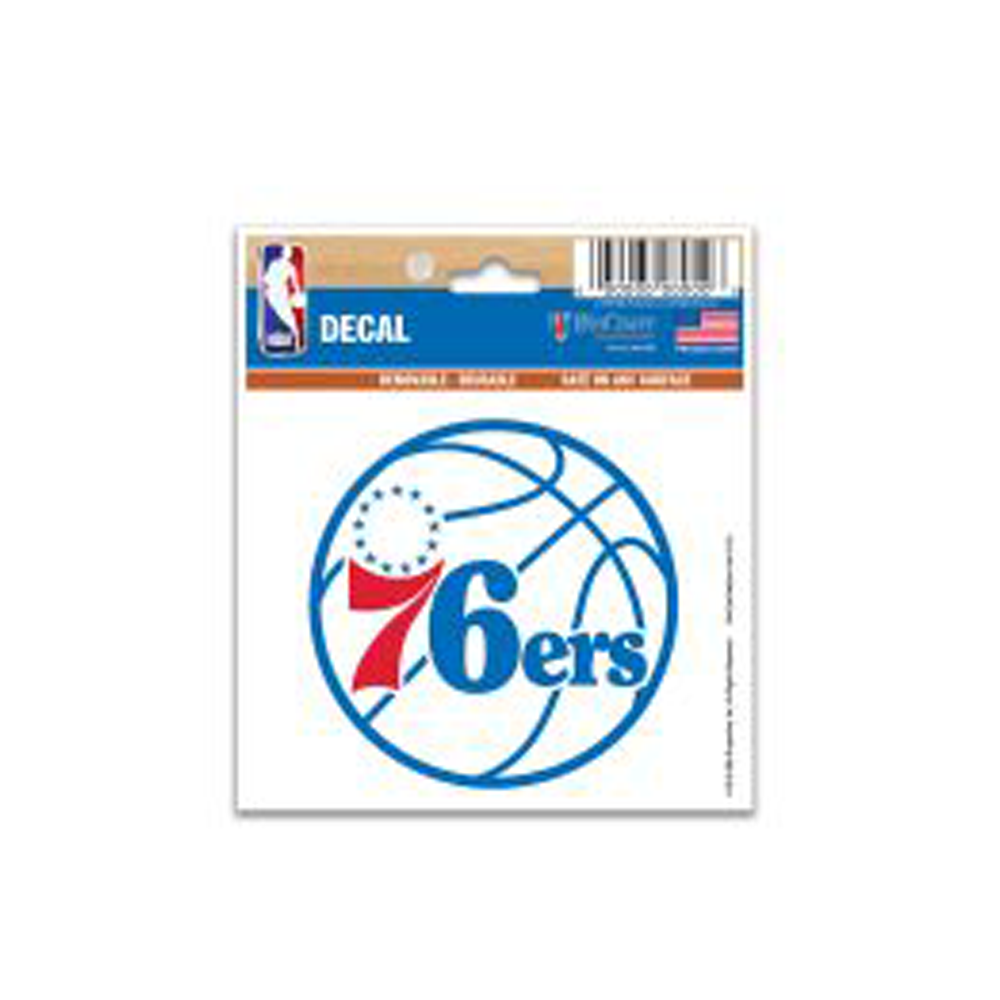 Philadelphia 76ers Multi Use Decal - 3 Fan Pack