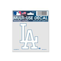 LA Dodgers Multi Use Decal - 3 Fan Pack
