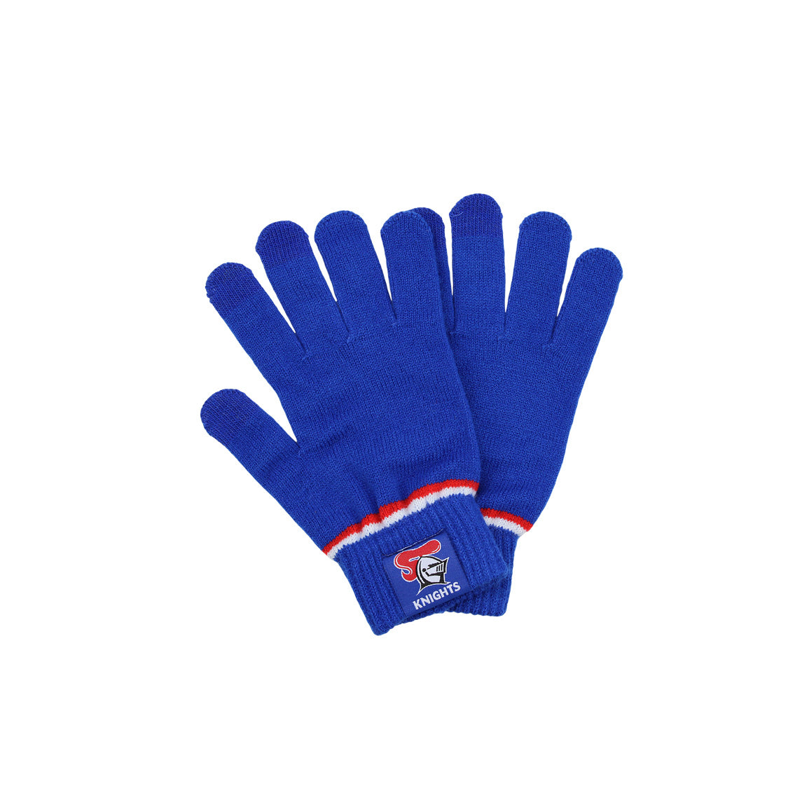 NEW CASTLE KNIGHTS NRL TOUCHSCREEN GLOVES_NEW CASTLE KNIGHTS_STUBBY CLUB