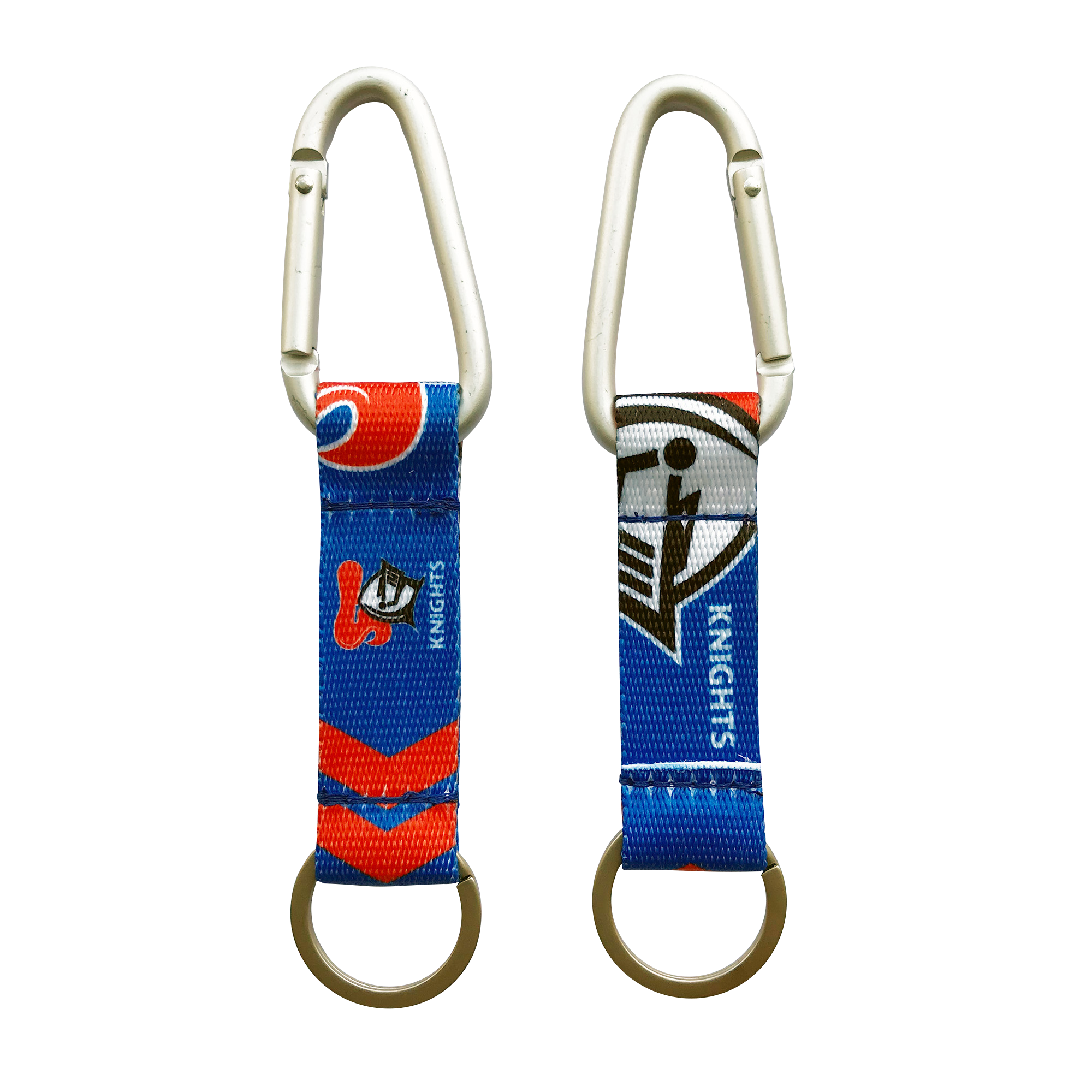 Newcastle Knights NRL Carabiner Keyring