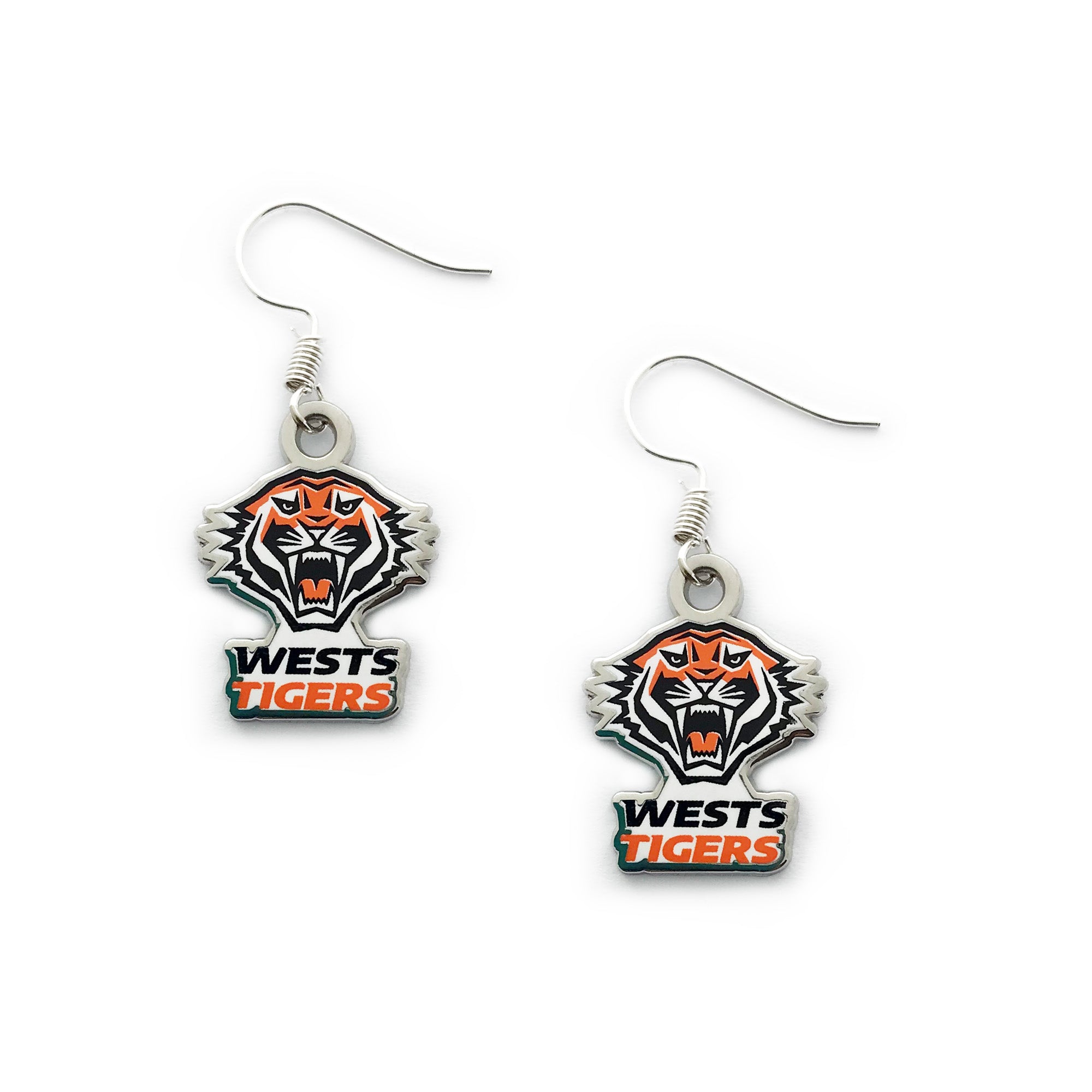 Wests Tigers NRL Earrings
