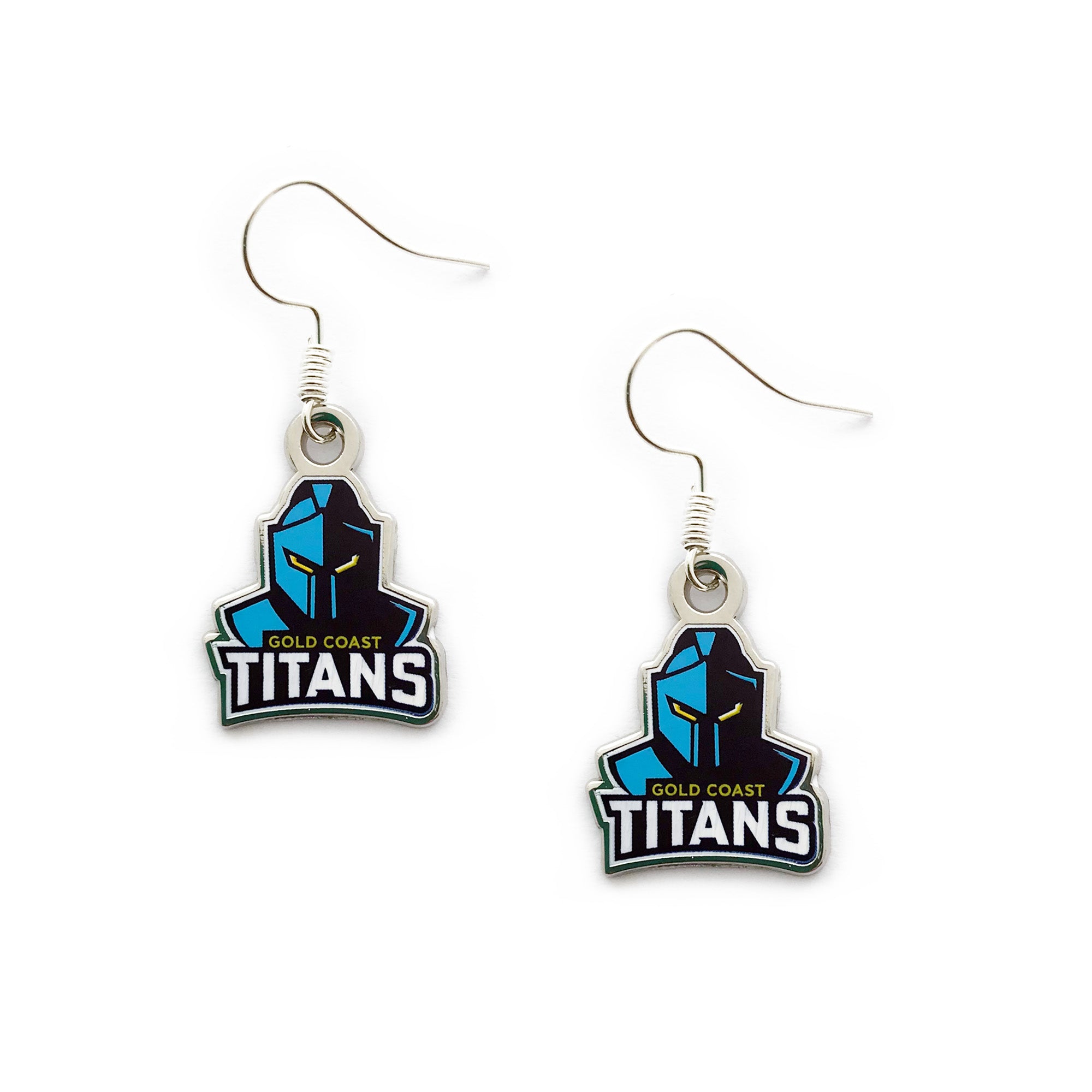 Gold Coast Titans NRL Earrings
