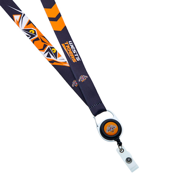 WEST TIGERS NRL LANYARDS_WEST TIGERS_STUBBY CLUN