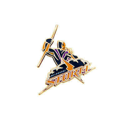 MELBOURNE STORM NRL LOGO PIN_MELBOURNE STORM_STUBBY CLUB