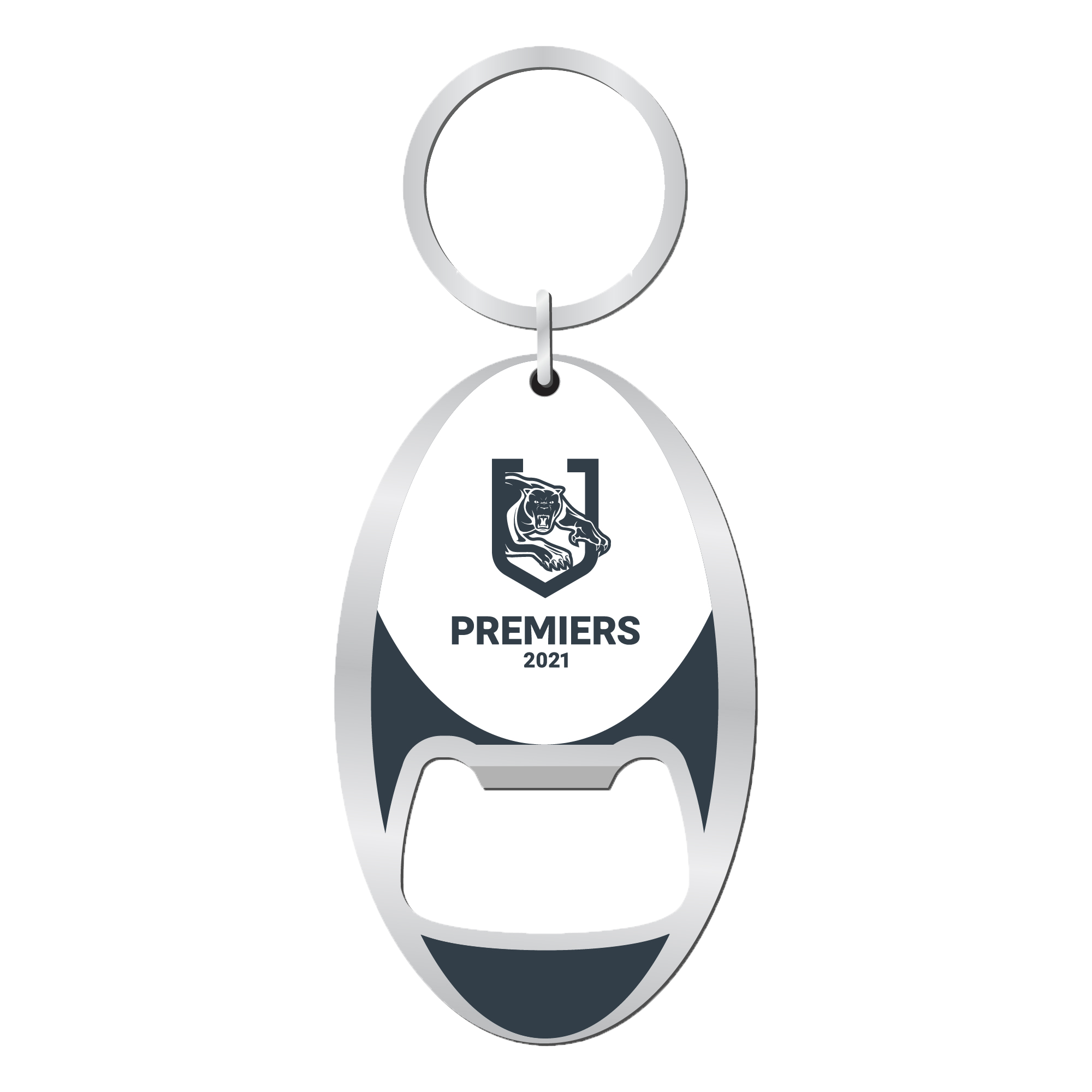 PENRITH PANTHERS NRL PREMIERS BOTTLE OPENER KEYRING_PENRITH PANTHERS_STUBBY CLUB