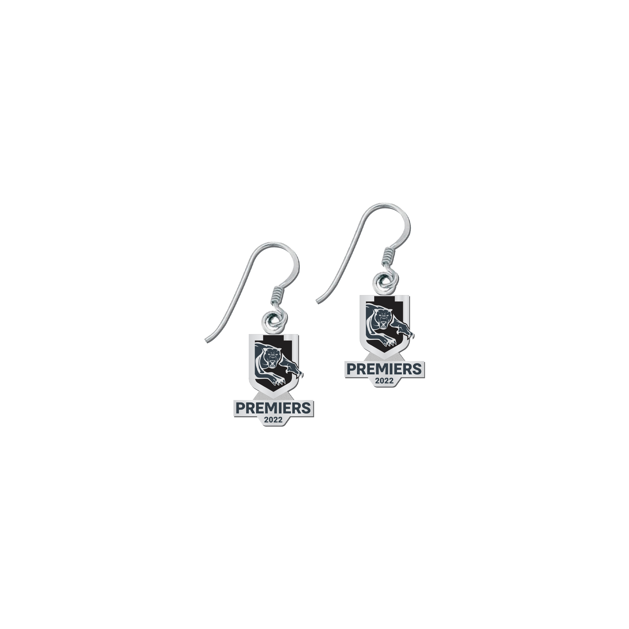 Penrith Panthers Premiers NRL Earrings (Due early November)