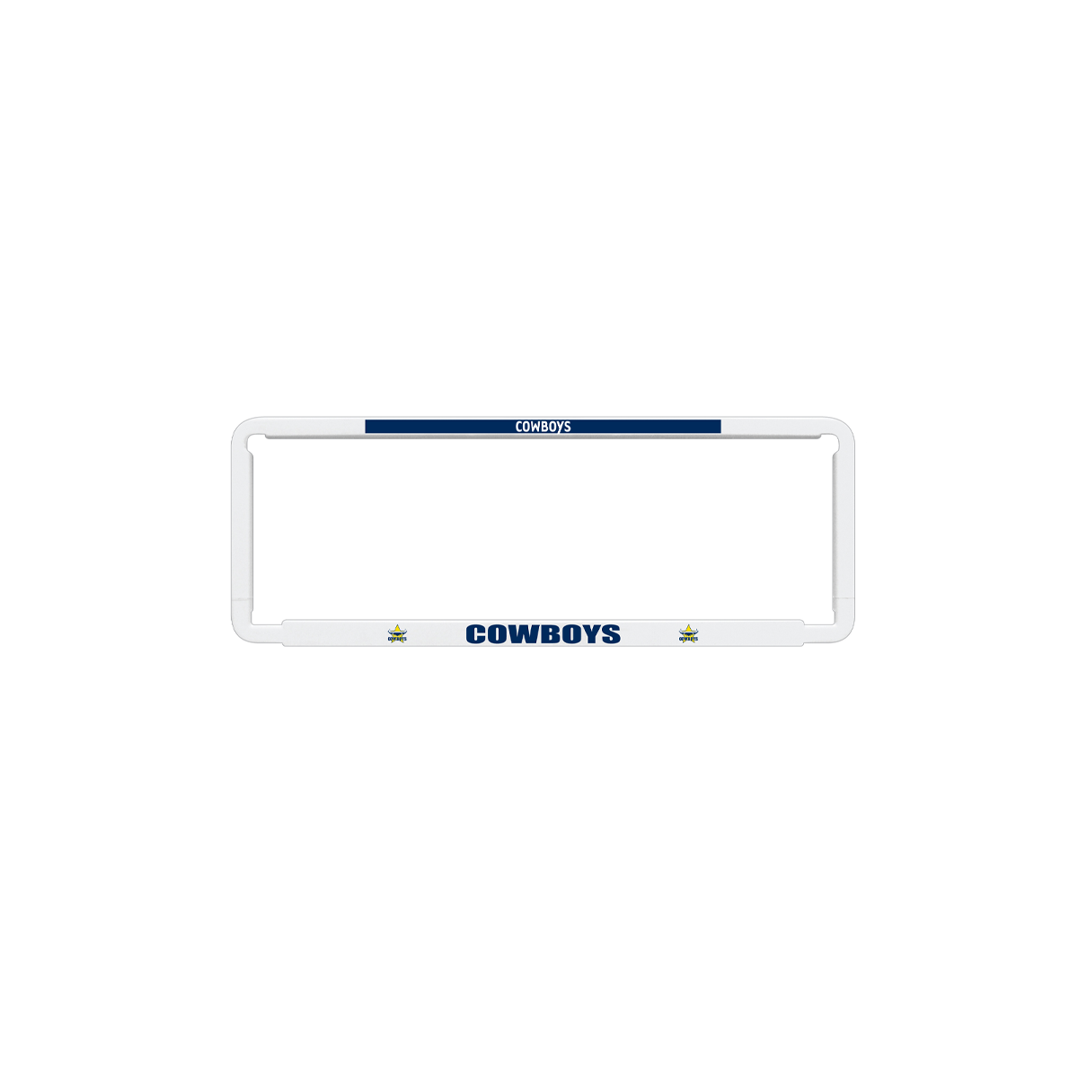 North Queensland Cowboys NRL Number Plate Cover