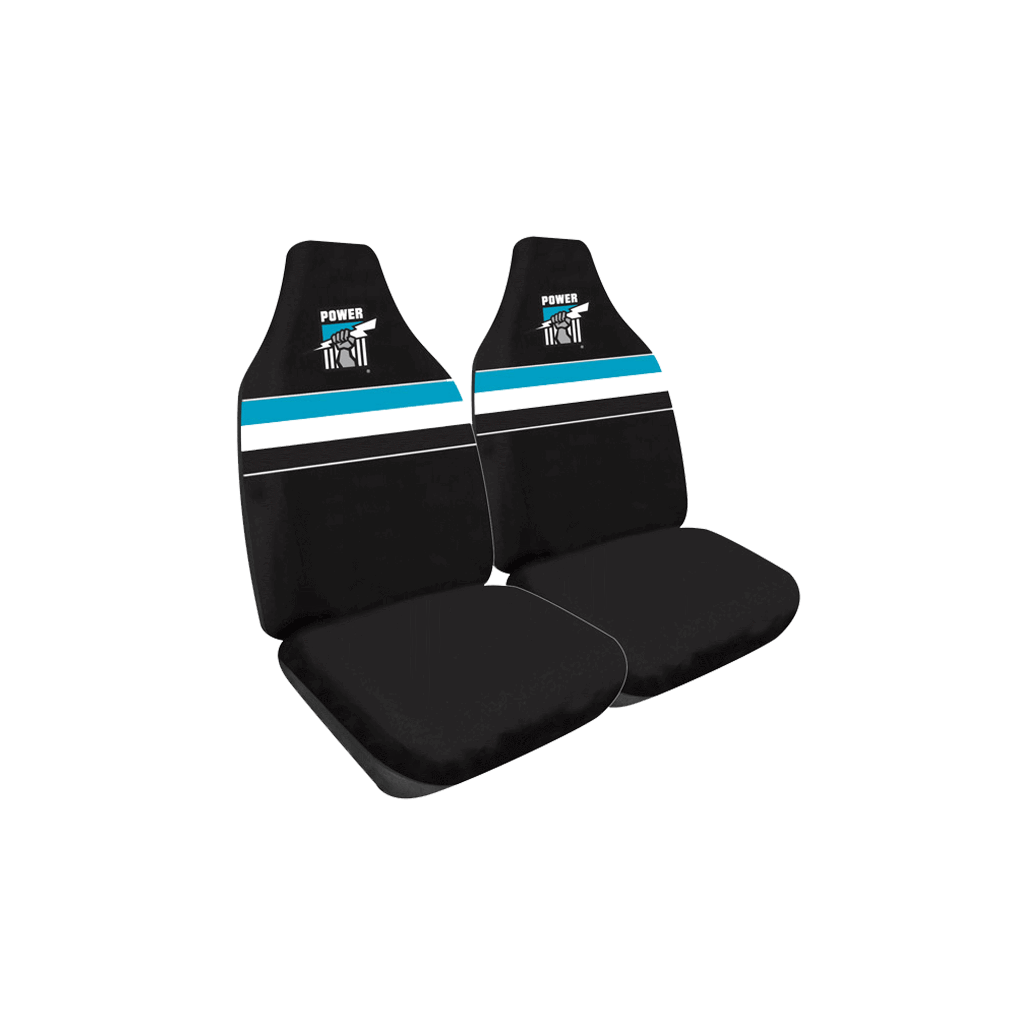 PORT ADELAIDE POWER CAR SEAT COVERS_PORT ADELAIDE POWER_STUBBY CLUB