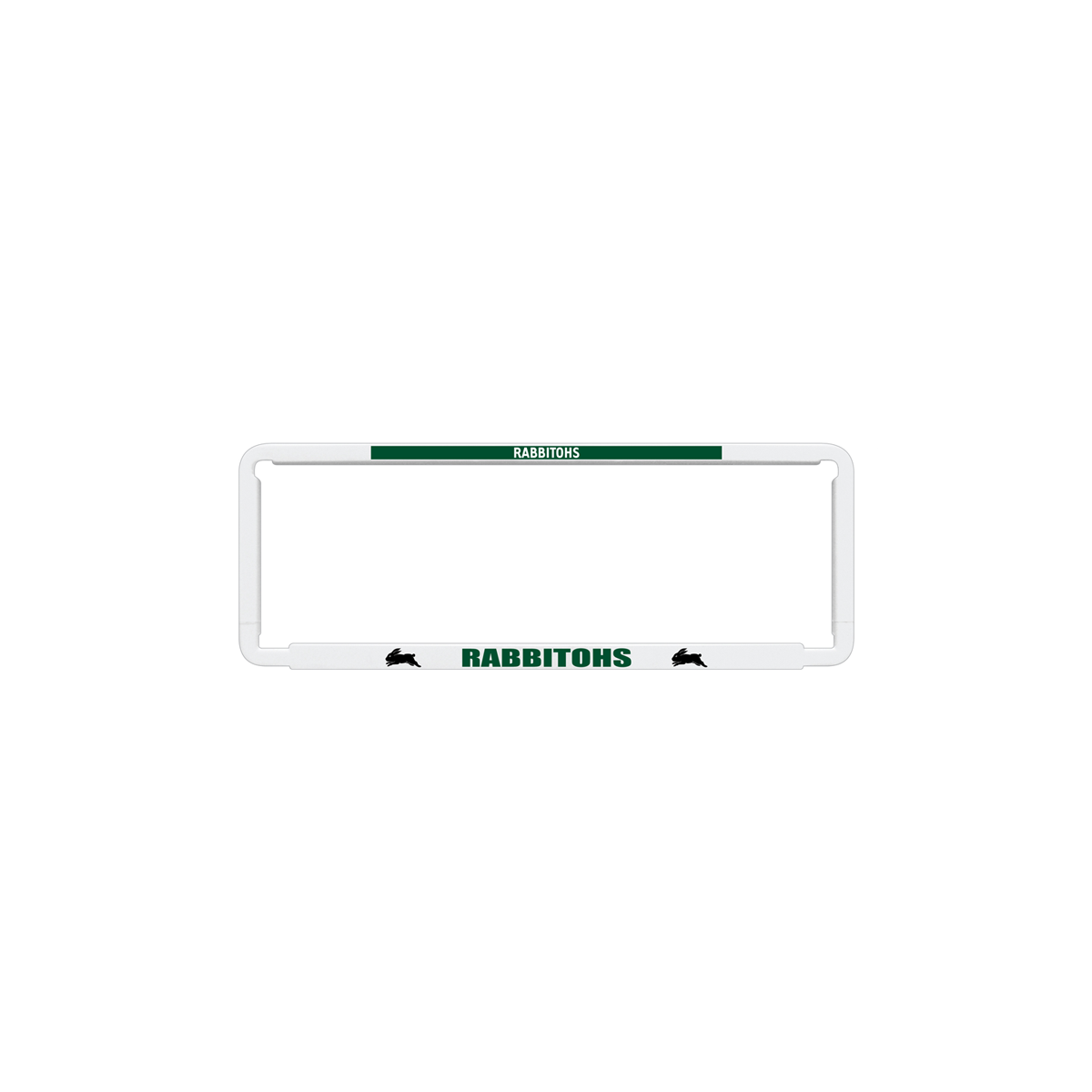 South Sydney Rabbitohs NRL Number Plate Cover