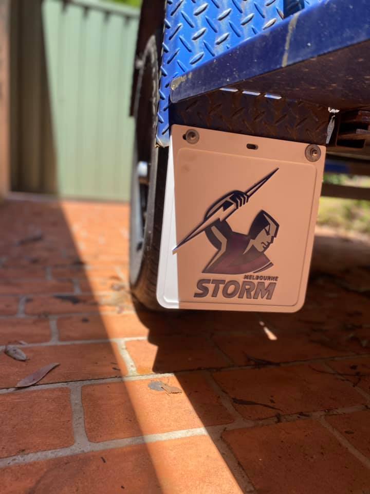 Manly Sea Eagles NRL Mud Flaps