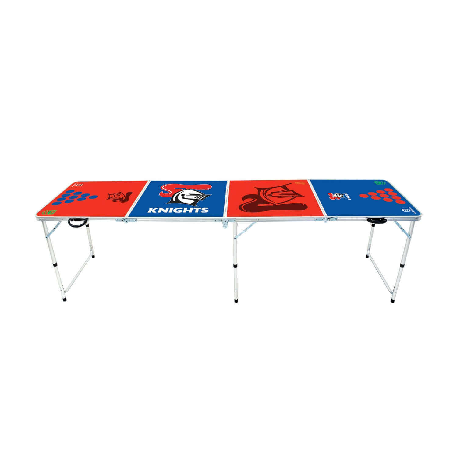 NEWCASTLE KNIGHTS NRL BEER PONG TABLE_NEWCASTLE KNIGHTS_STUBBY CLUB
