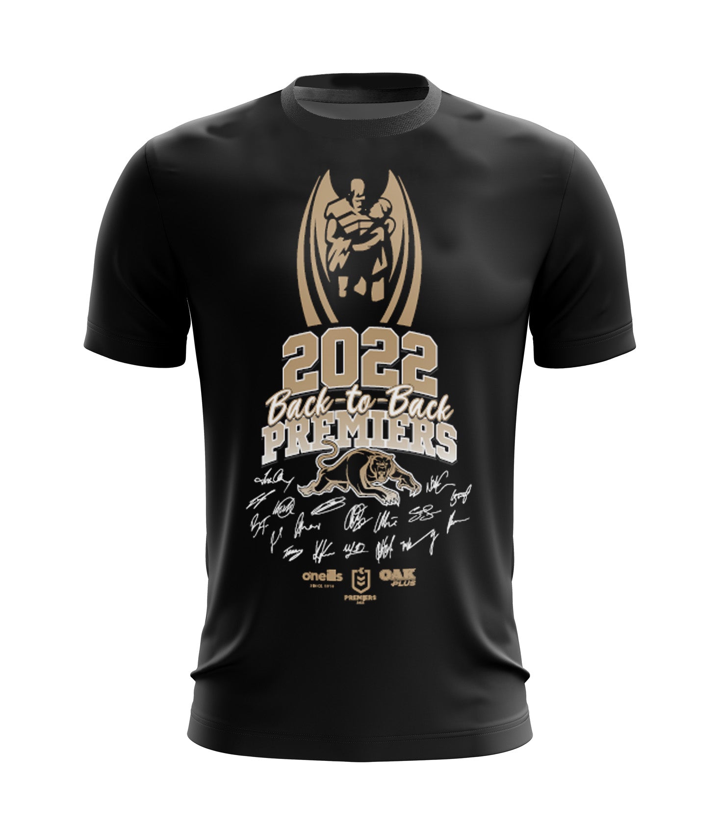 Penrith Panthers Back to Back Premiers NRL Tee