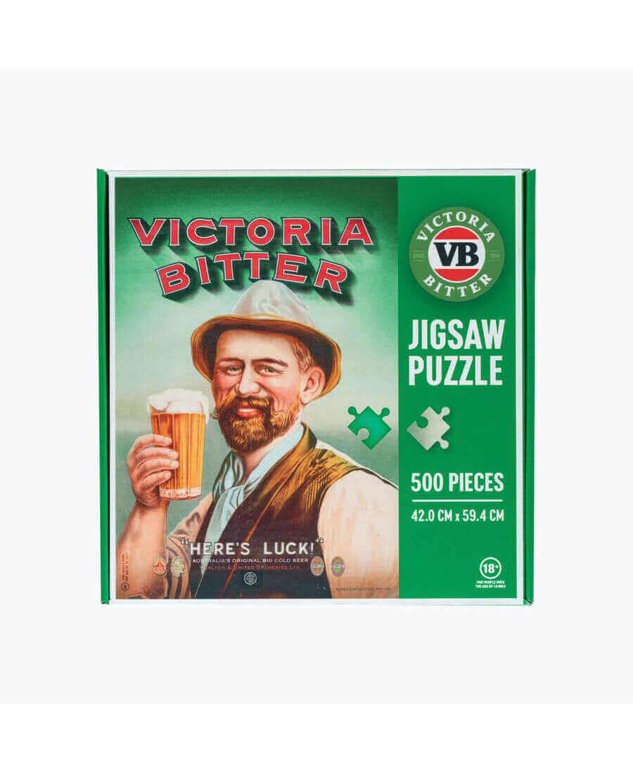 HERE'S LUCK JIGSAW PUZZLE - VICTORIA BITTER_TEAM_STUBBY CLUB