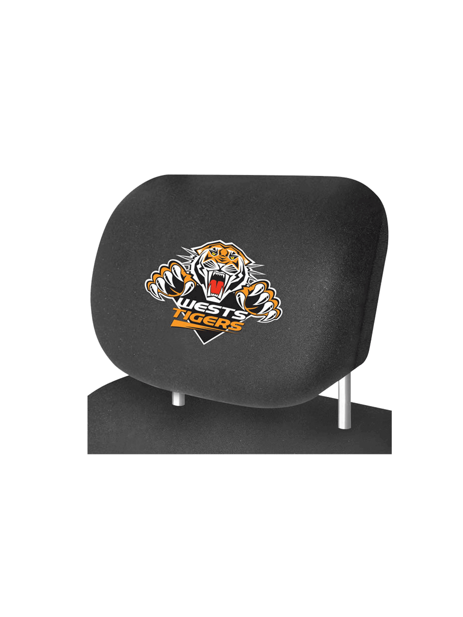 WEST TIGERS OFFICIAL HEADREST COVER_WEST TIGERS_STUBBY CLUN