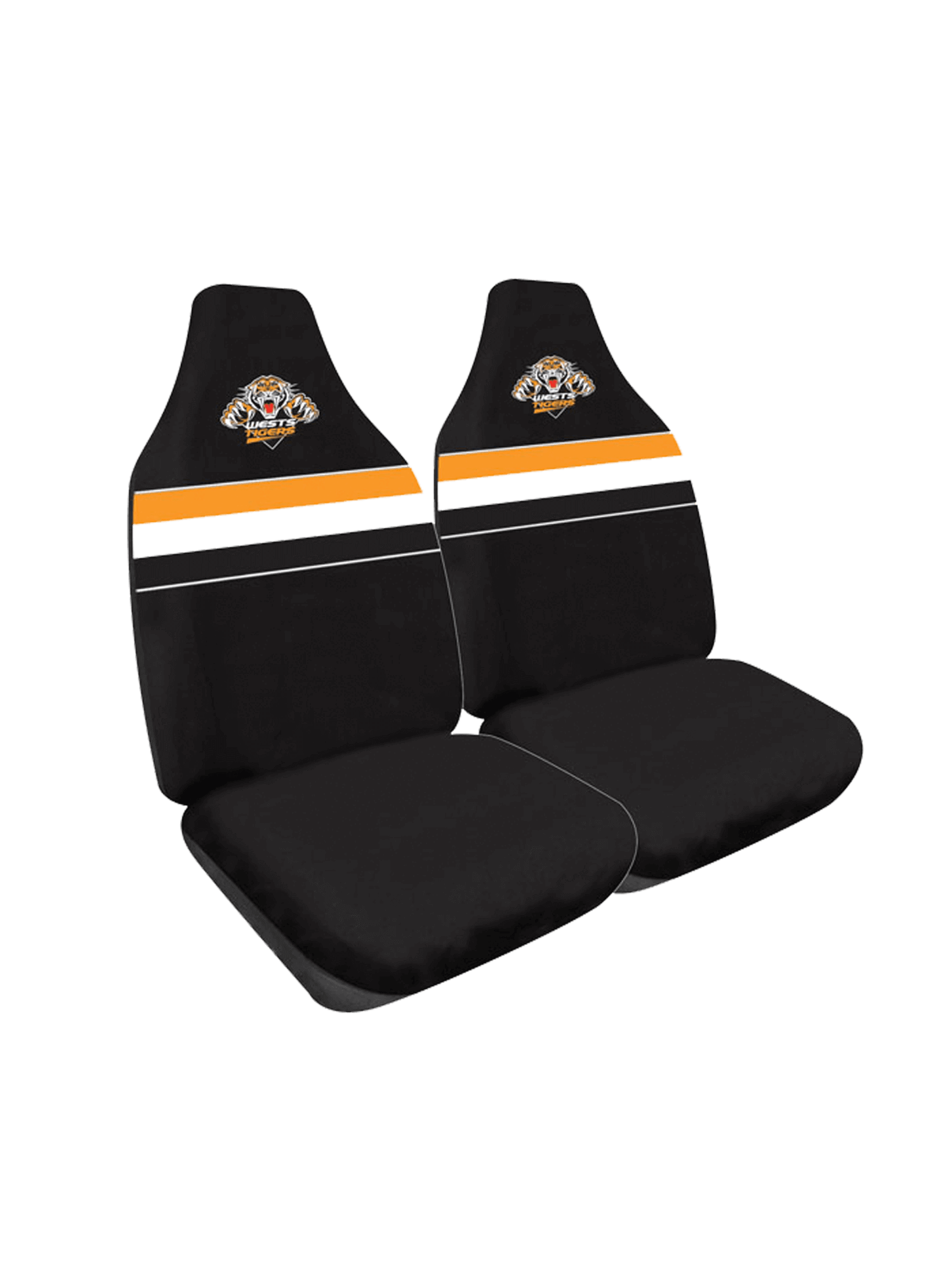 WESTS TIGERS CAR SEAT COVERS_WESTS TIGERS_STUBBY CLUB
