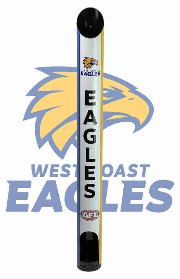 WEST COAST EAGLES AFL STUBBY HOLDER DISPENSER _WEST COAST EAGLES_STUBBY CLUN
