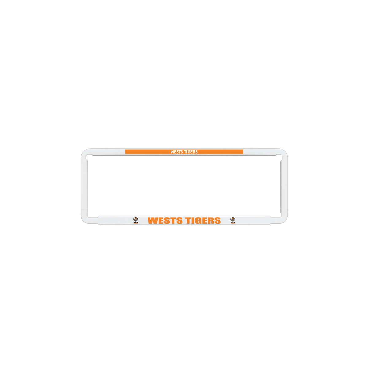 Wests Tigers NRL Number Plate Cover