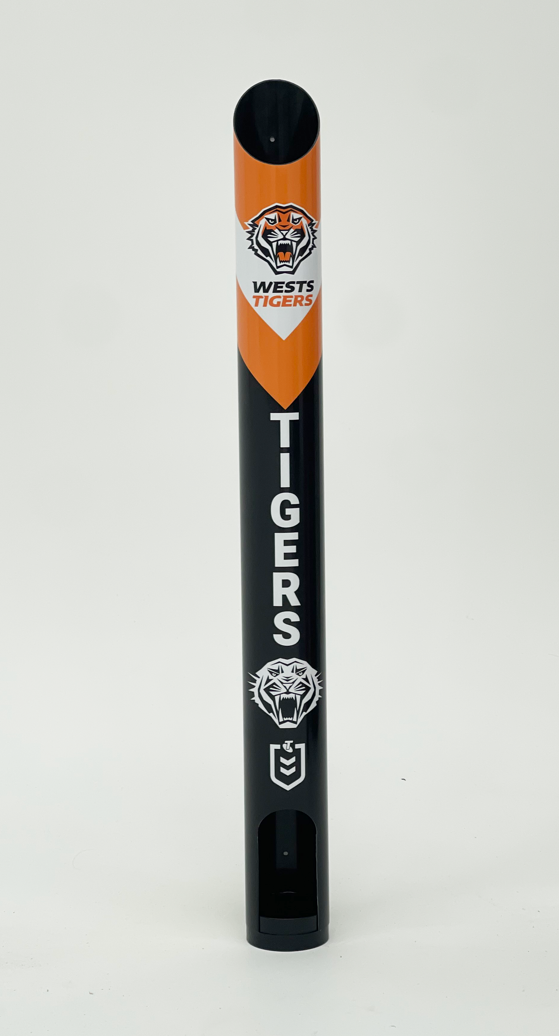 Personalised Wests Tigers NRL Stubby Holder Dispenser