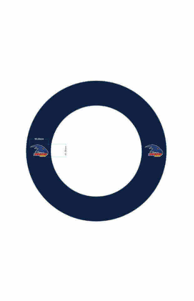 AFL DARTBOARD SURROUNDS_ADELAIDE CROWS_STUBBY CLUB