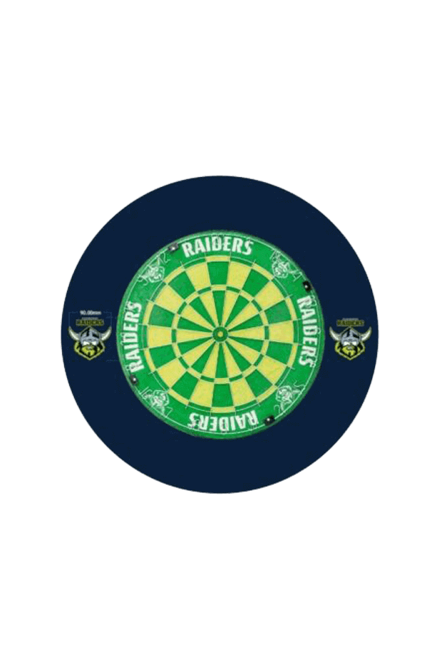 CANBERRA RAIDERS NRL DARTBOARD SURROUND COMBO_CANBERRA RAIDERS_ STUBBY CLUB