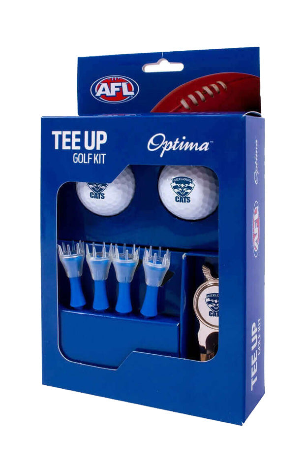 AFL TEE UP KIT_GEELONG CATS_STUBBY CLUB