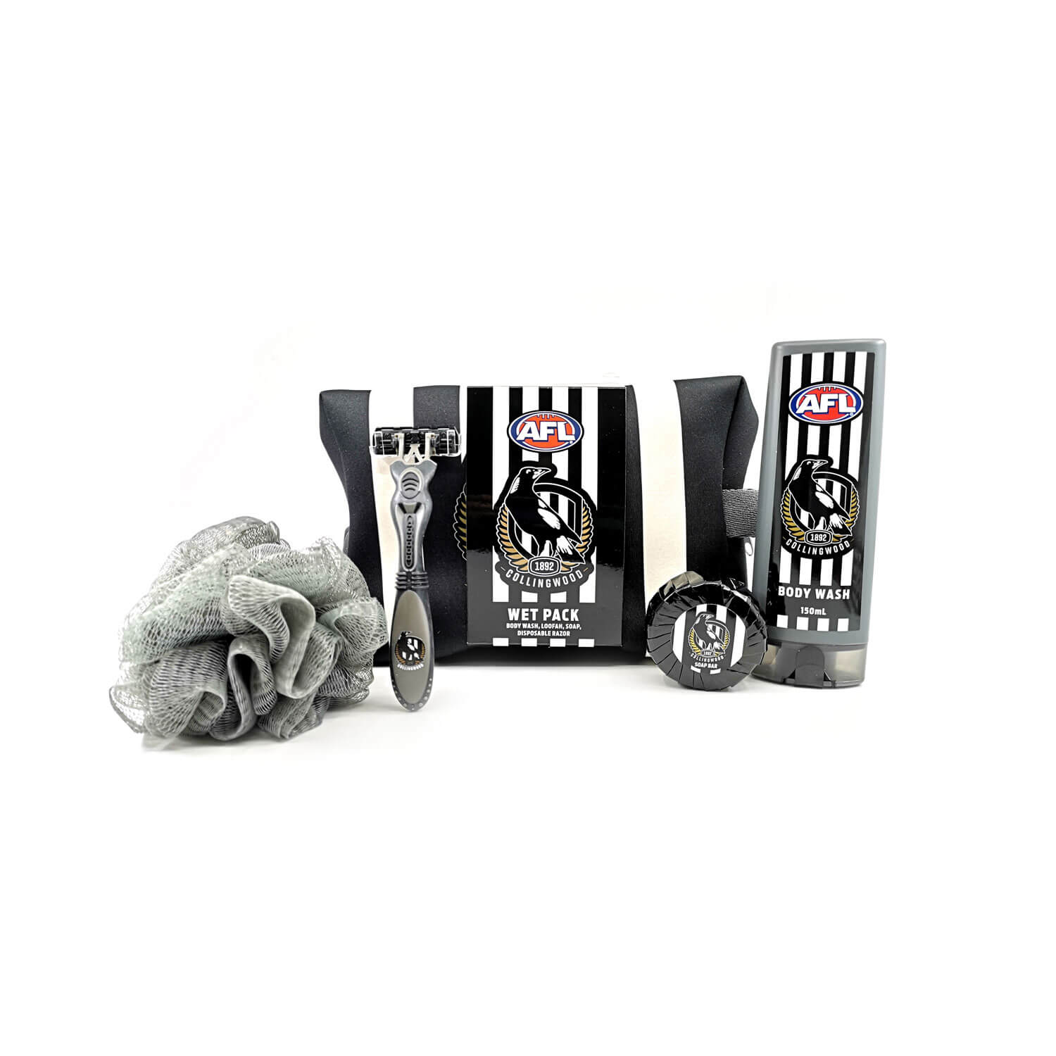 Collingwood Magpies AFL Toiletry Set!