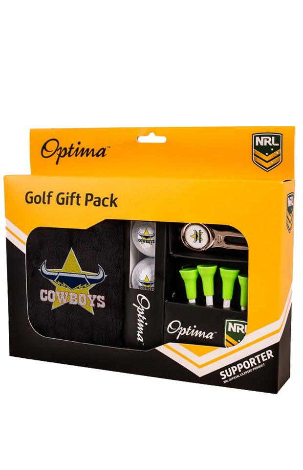 NRL GOLF GIFT PACK_NORTH QUEENSLAND COWBOYS_STUBBY CLUB