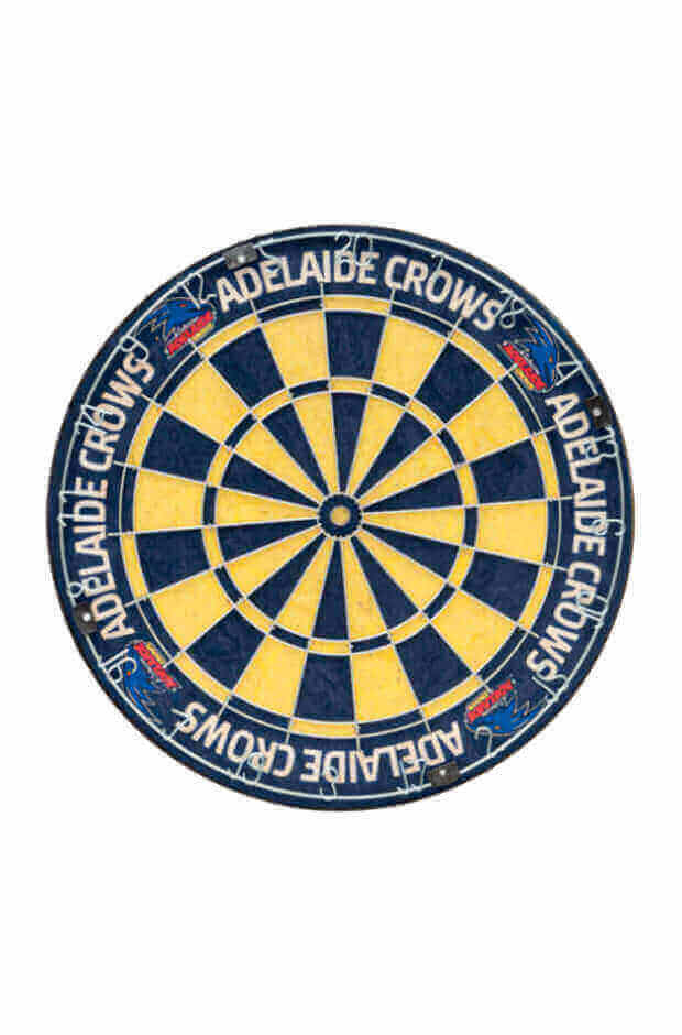 AFL ADELAIDE CROWS DARTBOARD_ ADELAIDE CROWS _ STUBBY CLUB