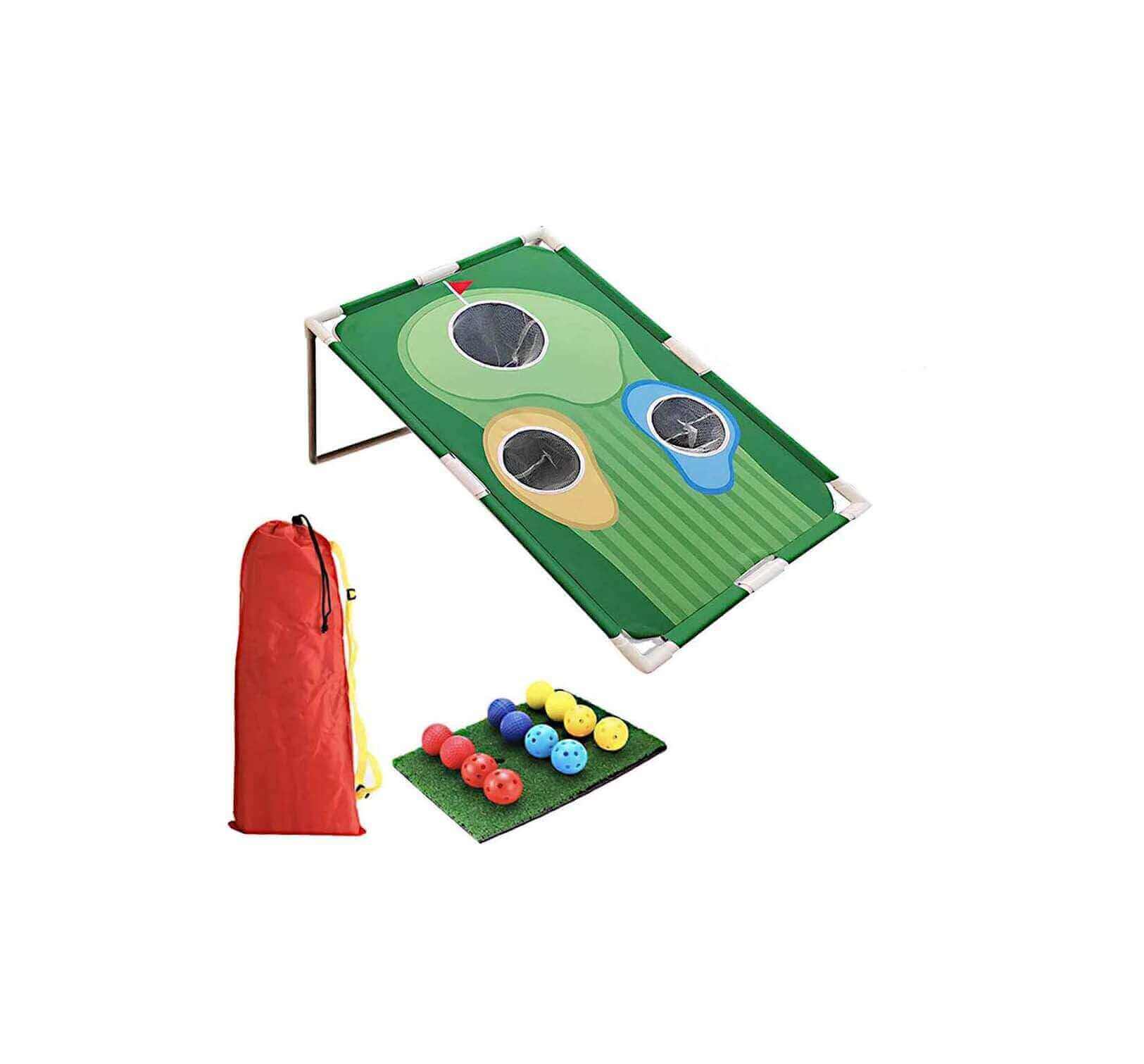 GOLF CHIPPING CORNHOLE GAME_TEAM_STUBBY CLUB