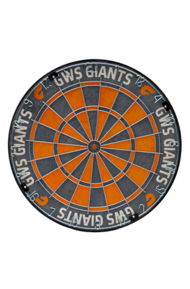 GWS GIANTS AFL DARTBOARD_GWS GIANTS_STUBBY CLUB
