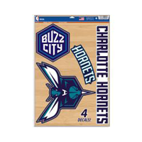 Charlotte Hornets Multi Use Decals 42cm x 27cm