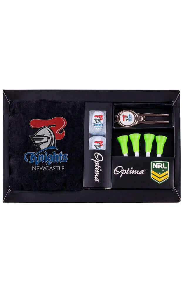 NEWCASTLE KNIGHTS NRL GOLF GIFT PACK_NEWCASTLE KNIGHTS_STUBBY CLUB