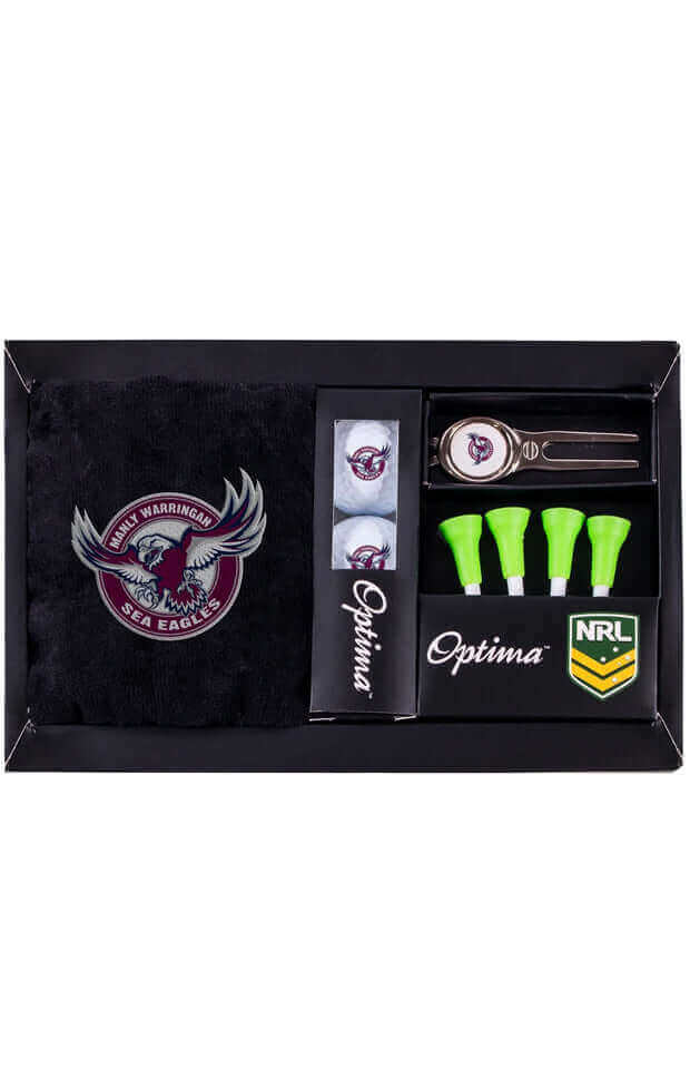 MANLY SEA EAGLES NRL GOLF GIFT PACK_MANLY SEA EAGLES_STUBBY CLUB