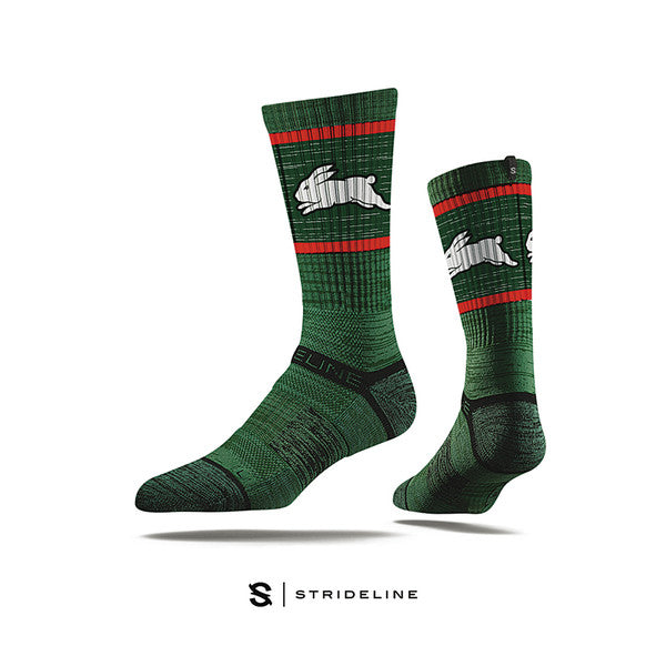 South Sydney Rabbitohs NRL Strideline Premium Crew Sock