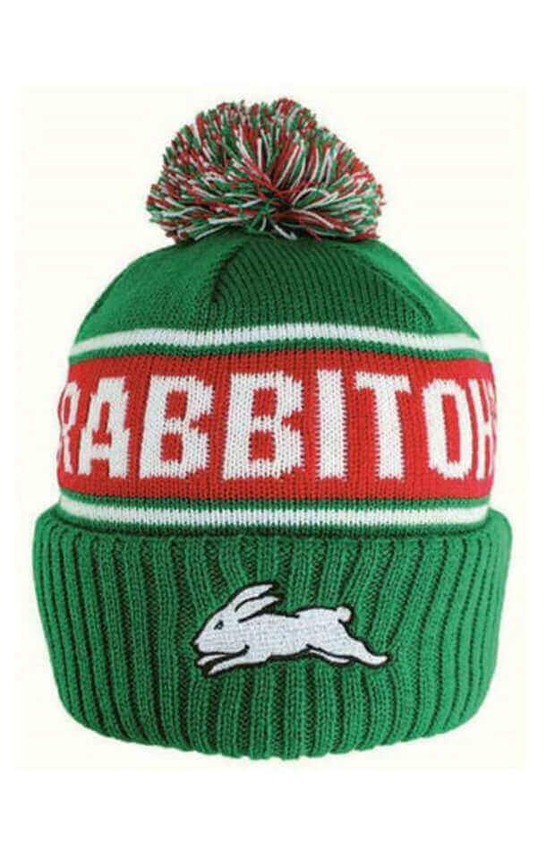 NRL STRIKER BEANIE_SOUTH SYDNEY RABBITOHS_STUBBY CLUB