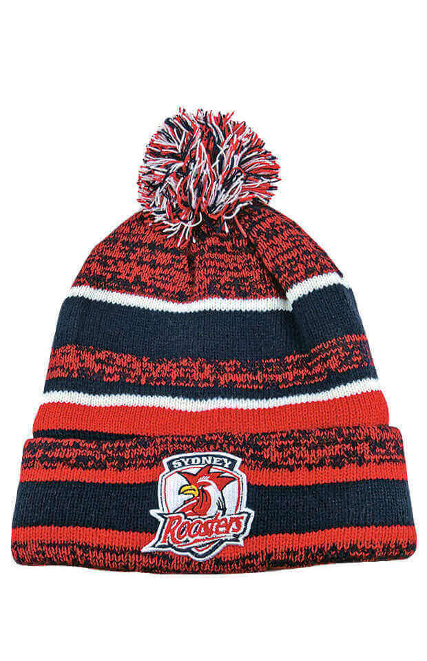 SYDENY ROOSTERS NRL DYNAMO BEANIE_SYDNEY ROOSTER_STUBBY CLUB
