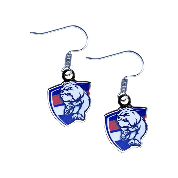 Western Bulldogs AFL Earrings