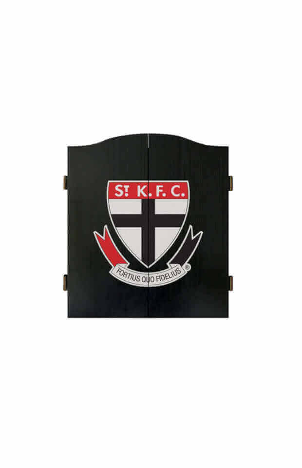 AFL DARTBOARD + CABINET_ST KILDA SAINTS_STUBBY CLUB