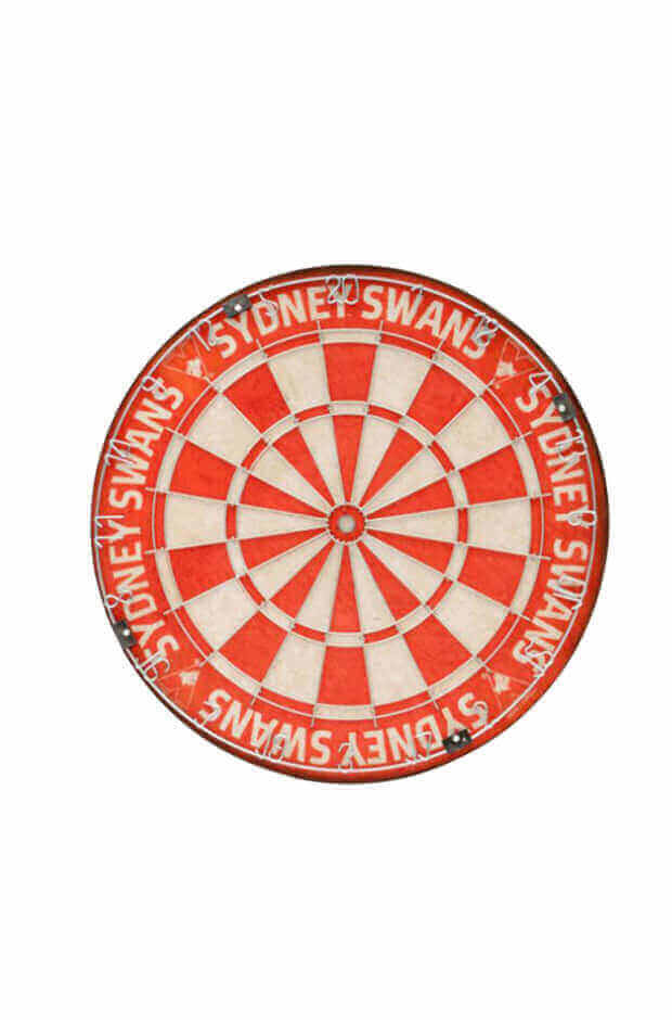AFL DARTBOARDS_SYDNEY SWANS_STUBBY CLUB