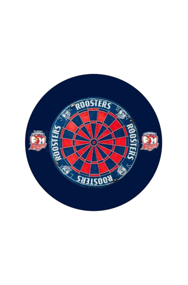 SYDENY ROOSTER NRL DARTBOARD SURROUND COMBO_SYDNEY ROOSTER_STUBBY CLUB